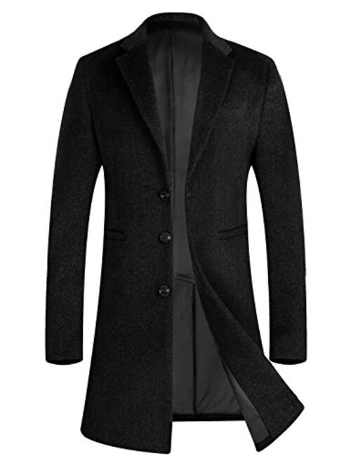 APTRO Stylish Wool Trench Coat Top Coat Premium Winter Business Suits