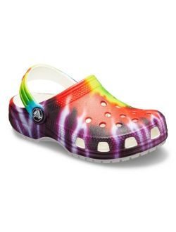 Big Kids Classic Tie-Dye Graphic Clog Shoes from Finish Line