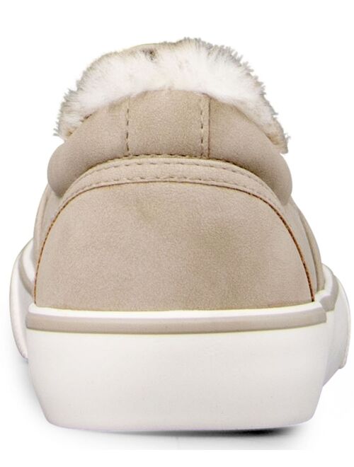 Lugz Women's Clipper LX Fur Classic Slip-On Fashion Sneaker