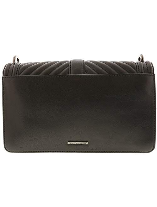 Rebecca Minkoff Women's Chevron Quilted Love Cross Body Bag