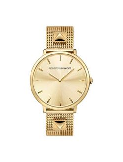 Women's Quartz Watch with Stainless Steel Strap, Gold, 16 (Model: 2200002)