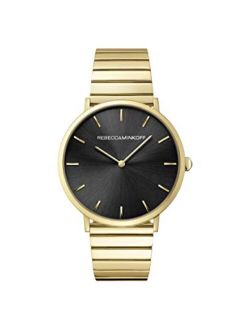 Women's Quartz Watch with Stainless Steel Strap, Gold, 20 (Model: 2200006)