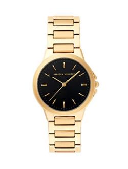 Women's Quartz Watch with Stainless Steel Strap, Gold, 18 (Model: 2200304)