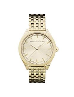 Women's Quartz Watch with Stainless Steel Strap, Gold, 17 (Model: 2200326)
