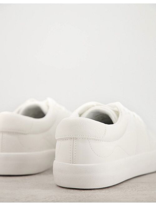 Pull&Bear sneaker in white