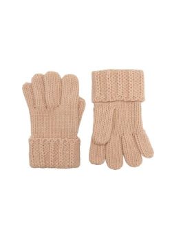 Women's Ribbed Cuff Gloves