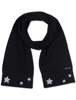 Embroidered Star Scarf