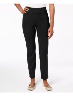Cambridge Pull-On Ponte Pants, Regular and Short Lengths, Created for Macy's