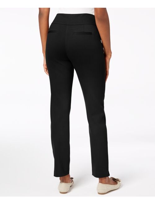 Charter Club Cambridge Pull-On Ponte Pants, Regular and Short Lengths, Created for Macy's
