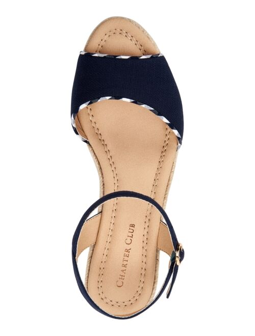 Charter Club Luchia Platform Wedge Sandals, Created for Macy's