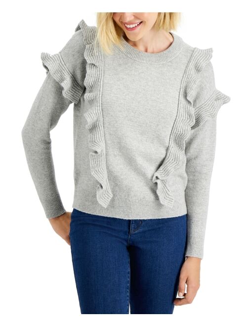 Charter Club Ruffled Sweater, Created for Macy's
