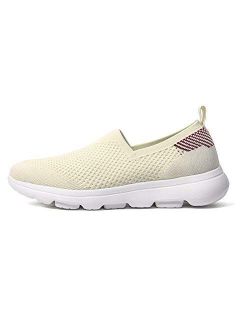 Women's Walking Shoes Lightweight Slip On Travel Sneakers