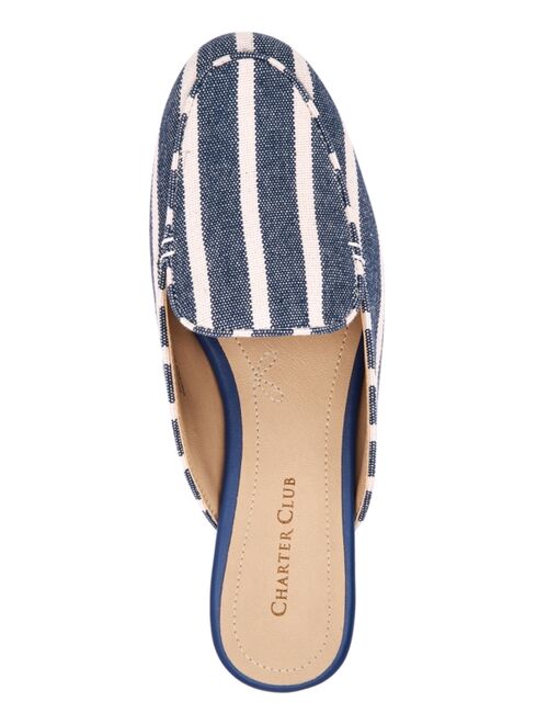 Charter Club Melliee Slip-On Loafer Mules, Created for Macy's