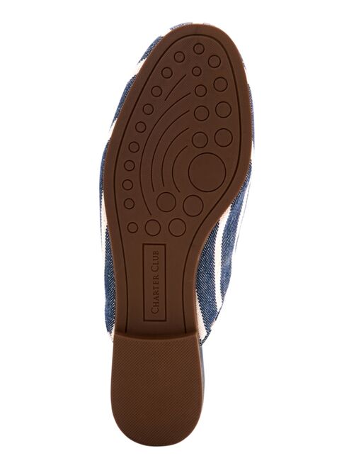 Charter Club Melliee Slip-On Loafer Mules, Created for Macy's
