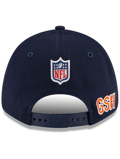 New Era Youth Girls and Boys Navy, Black Chicago Bears 2021 NFL Sideline Home C 9Forty Adjustable Hat