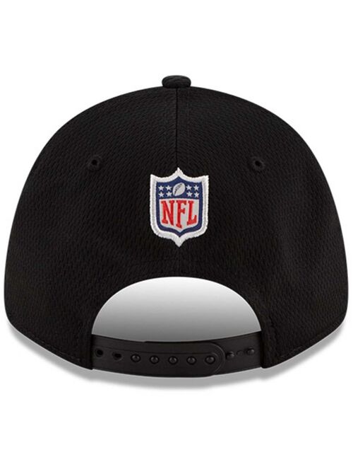 New Era Youth Girls and Boys Black Las Vegas Raiders 2021 NFL Sideline Home 9Forty Adjustable Hat