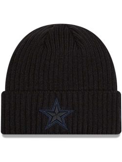 Big Boys Black Dallas Cowboys Team Core Classic Cuffed Knit Hat