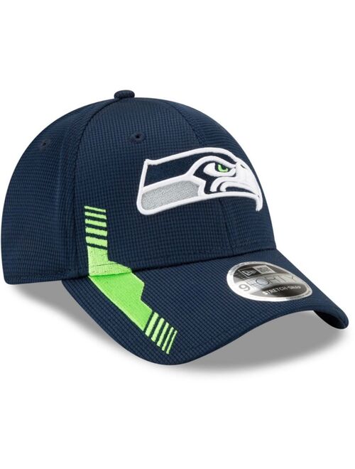 New Era Toddler Girls and Boys College Navy Seattle Seahawks 2021 NFL Sideline Home 9Forty Snapback Adjustable Hat