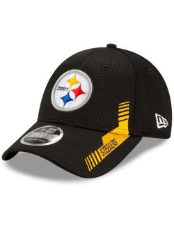 Youth Girl's and Boy's Black Pittsburgh Steelers 2021 NFL Sideline Home 9Forty Adjustable Hat