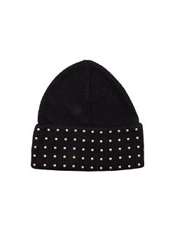 Studded Peak Beanie