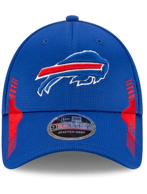 New Era Youth Girls and Boys Royal Buffalo Bills 2021 NFL Sideline Home 9Forty Adjustable Hat