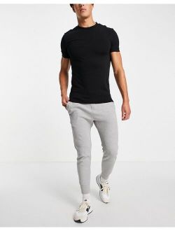 Join Life pique sweatpants in light gray