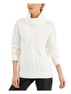 Embellished Turtleneck Sweater, Created for Macy's