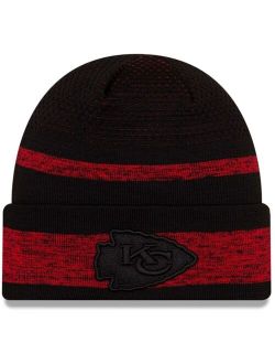 Kansas City Chiefs 2021 Sideline Tech Cuffed Knit Hat