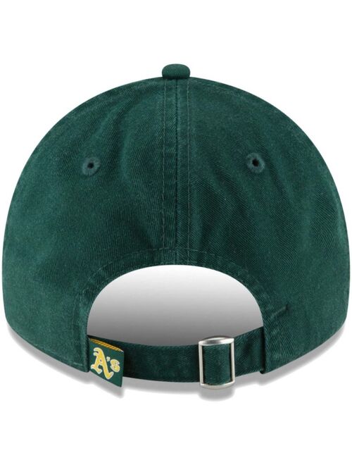 New Era Women's Green Oakland Athletics Logo Core Classic Twill Team Color 9TWENTY Adjustable Hat