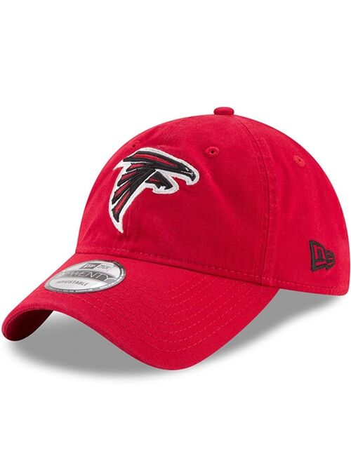 New Era Women's Red Atlanta Falcons Secondary Core Classic 9TWENTY Adjustable Hat