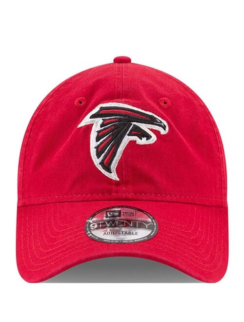 New Era Women's Red Atlanta Falcons Secondary Core Classic 9TWENTY Adjustable Hat
