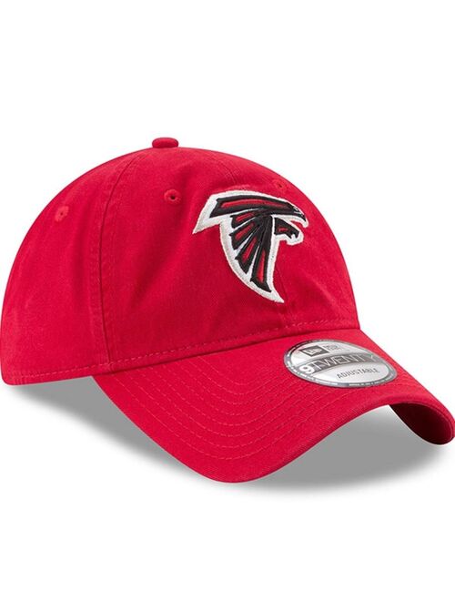 New Era Women's Red Atlanta Falcons Secondary Core Classic 9TWENTY Adjustable Hat