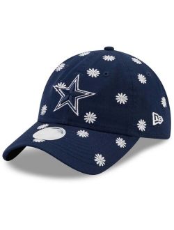 Women's Navy Dallas Cowboys Daisy 9Twenty Adjustable Hat