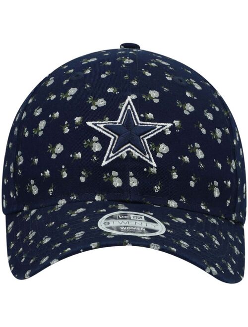 New Era Women's Navy Dallas Cowboys Floral 9TWENTY Adjustable Hat
