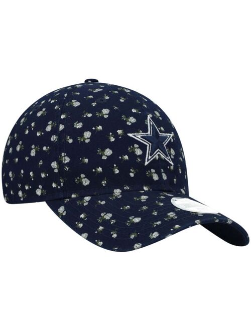 New Era Women's Navy Dallas Cowboys Floral 9TWENTY Adjustable Hat