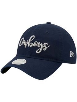 Women's Navy Script 9Twenty Adjustable Hat