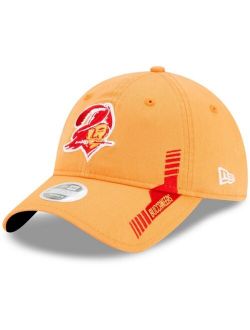 Women's Orange Tampa Bay Buccaneers 2021 NFL Sideline Home 9Twenty Adjustable Hat