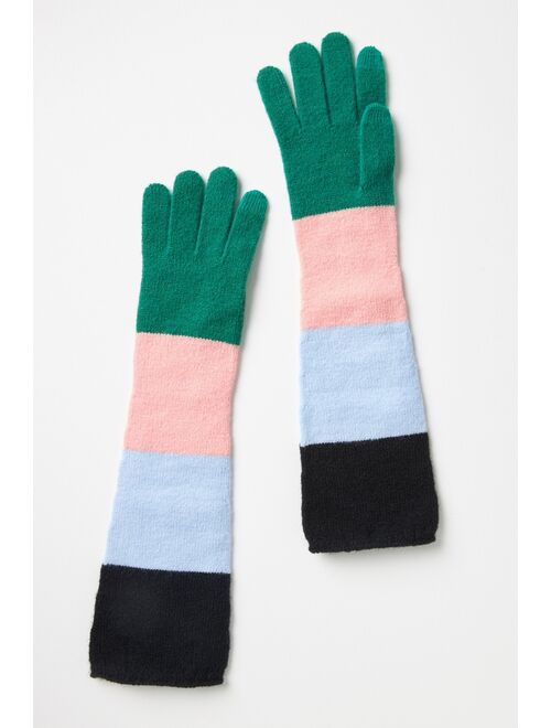 Anthropologie Colorblocked Tech Gloves