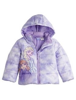 Disney's Frozen Toddler Girl Puffer Jacket by Dreamwave