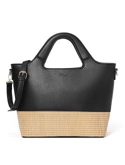 Handbags for Women Leather Tote Shoulder Bag Big Capacity Fashion Handbags Wallet Top Handle Satchel Purse