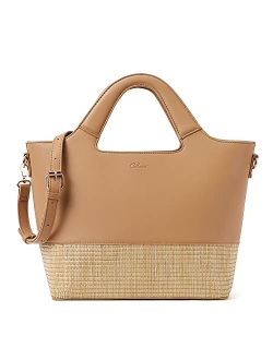 Handbags for Women Leather Tote Shoulder Bag Big Capacity Fashion Handbags Wallet Top Handle Satchel Purse