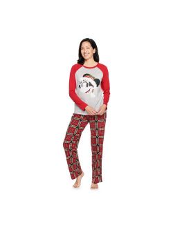 's Minnie Mouse Women's Mickey Family Pajama Set by Jammies For Your Families