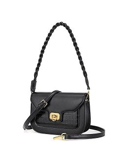Crossbody Bag For Women Designer Fashion Travel Purse Ladies Small Adjustable Leather Shoulder Handbag