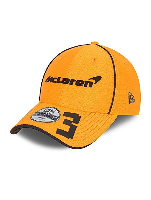 New Era McLaren F1 Kids Daniel Ricciardo Team 2021 9Forty Baseball Hat Orange