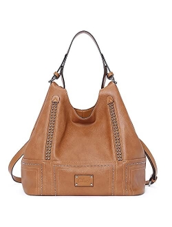Hobo Bags for Women Large Purse Ladies Handbag Leather Designer Shoulder Bag with Tassel