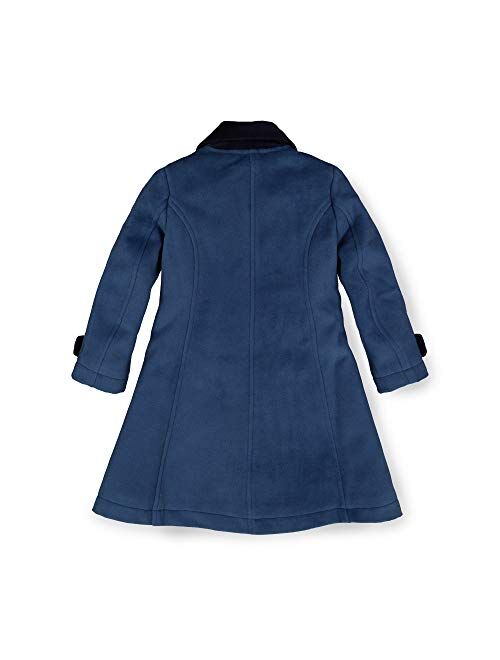 Hope & Henry Girls' Dressy Pleated Back Coat