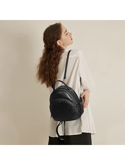 Small Backpack Purse for Women Girls Cute Leather Backpack Mini Convertible Fashion Travel Shoulder Bag