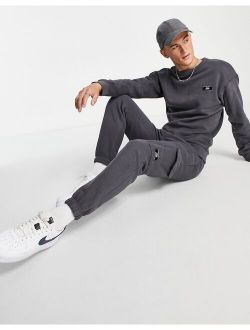 Core cargo sweatpants in gray - part of a set