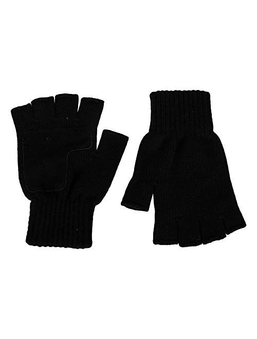 Levi's Men's Knit Fingerless Gloves