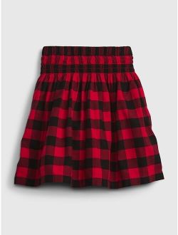 Kids Plaid Skirt